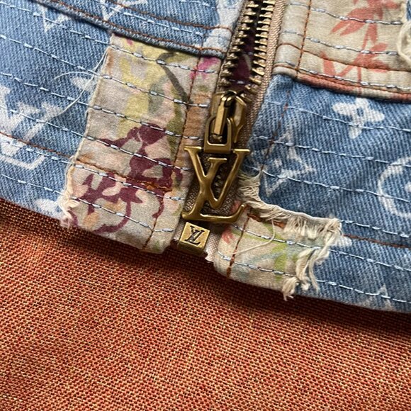 Louis Vuitton Men's Distressed Denim Jacket - Picture 5 of 14